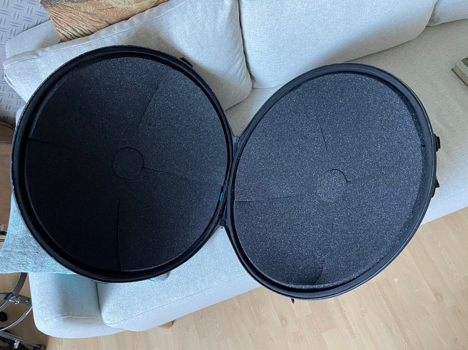 Evatek Hardcase tevhnologies handpantas handpankoffer, Ophalen, Nieuw, Trommel