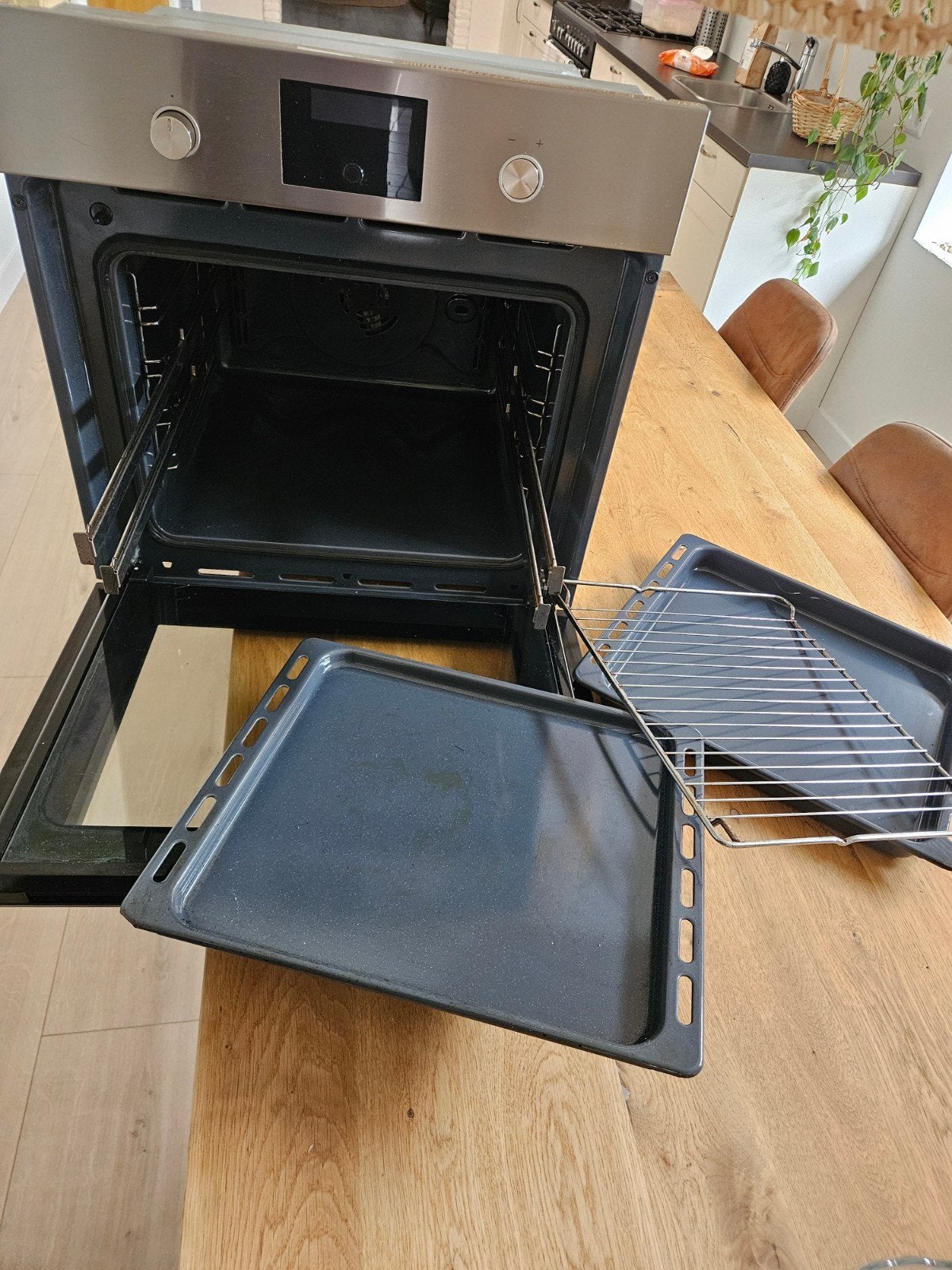 Ikea ANRÄTTA inbouw heteluchtoven, Witgoed en Apparatuur, Ovens, Ophalen, Zo goed als nieuw