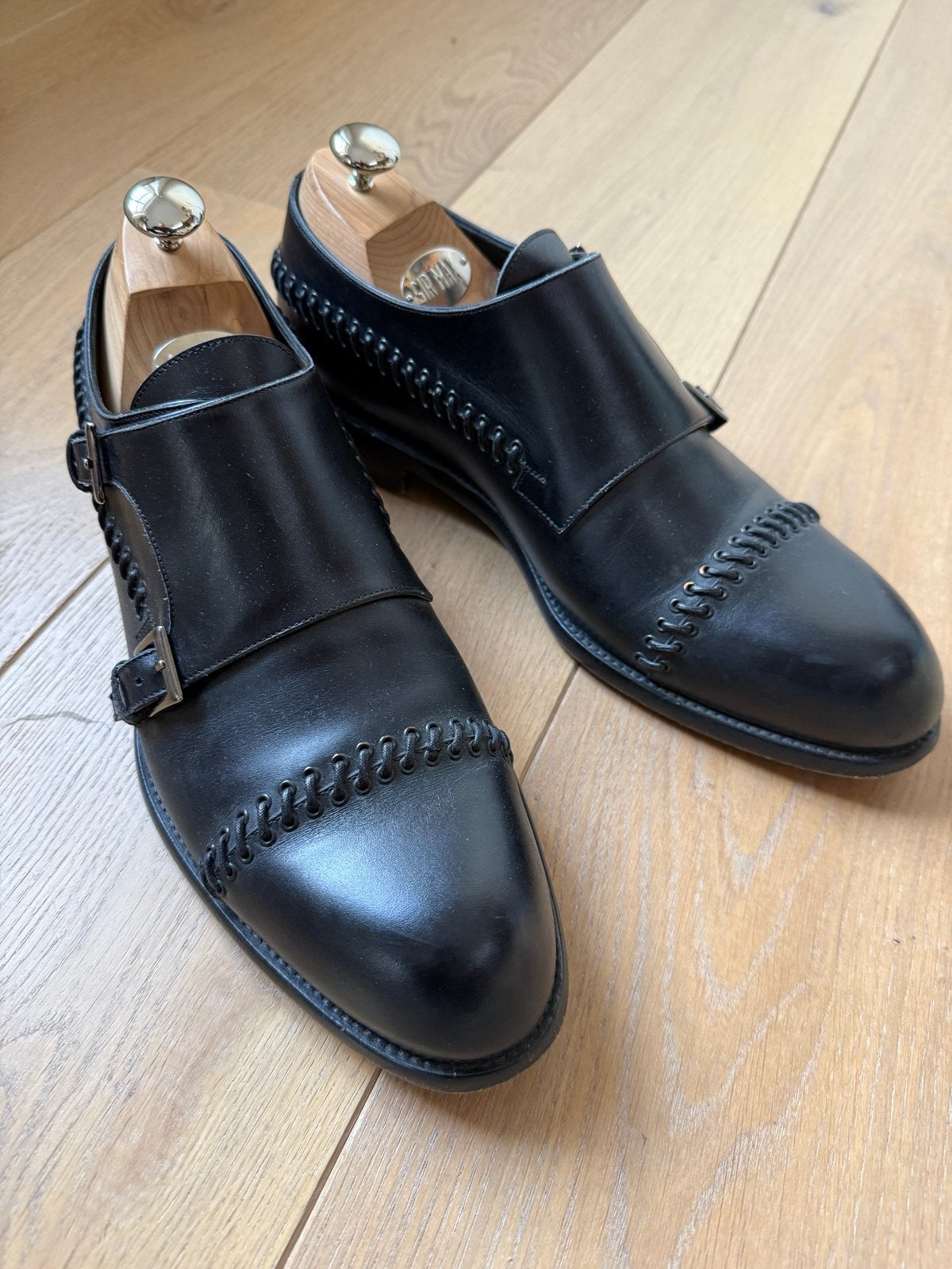 Louis Vuitton leren schoen met gesp Zwart Maat 7.5/41,5, Kleding | Heren, Schoenen, Verzenden, Zwart, Gespschoenen, Gedragen