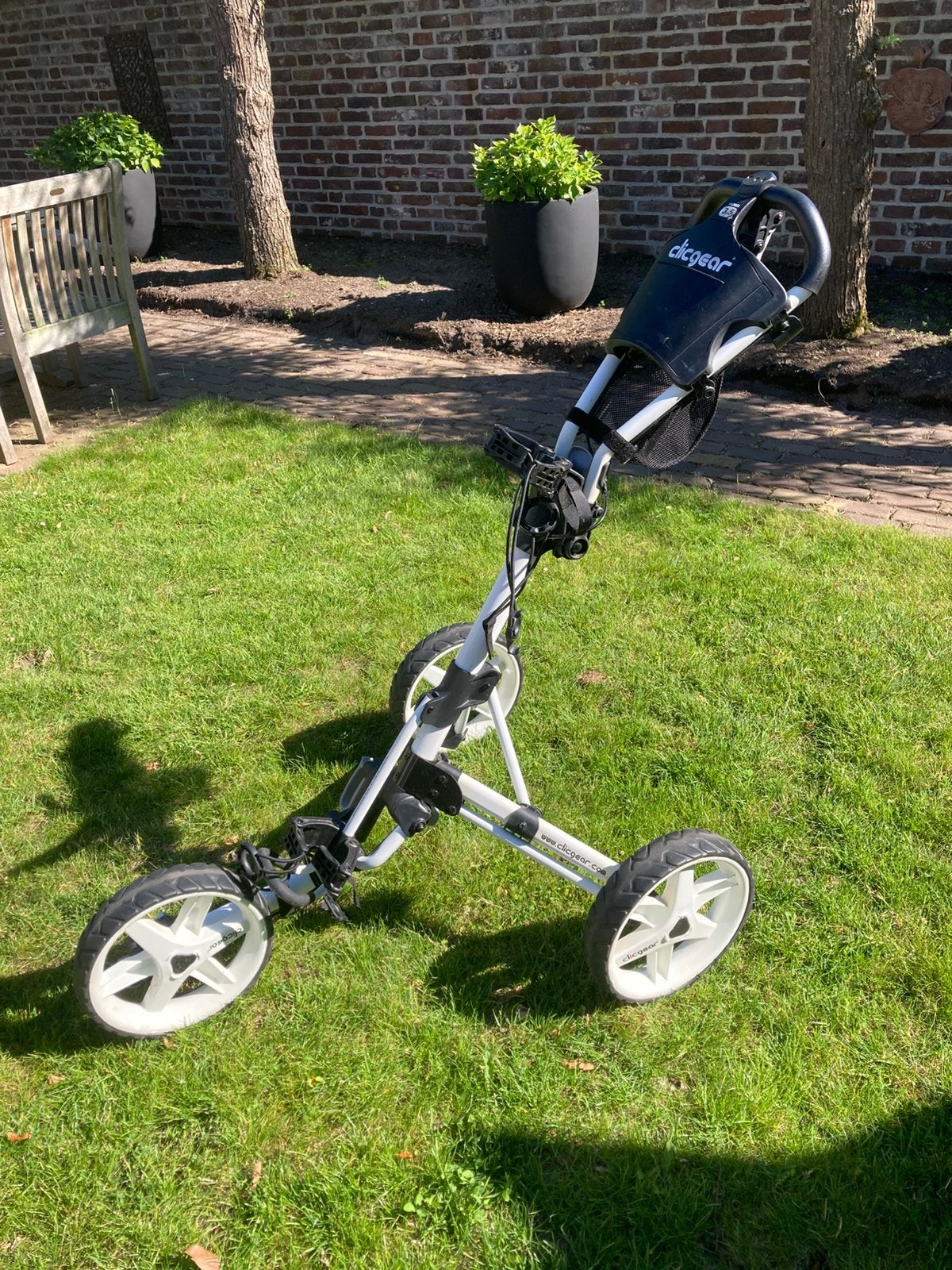 Clicgear 3.5 wit in perfecte staat, Overige merken, Gebruikt, Ophalen of Verzenden, Info@refitgolf.com