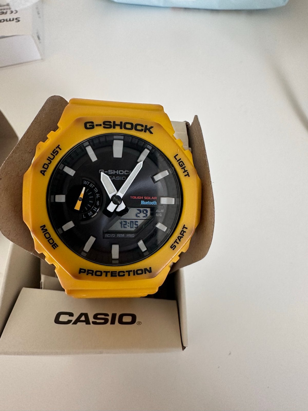 Casio G-Shock GA-B2100C-9AER, Sieraden, Tassen en Uiterlijk, Horloges | Heren, Casio, Kunststof, Polshorloge, Nieuw