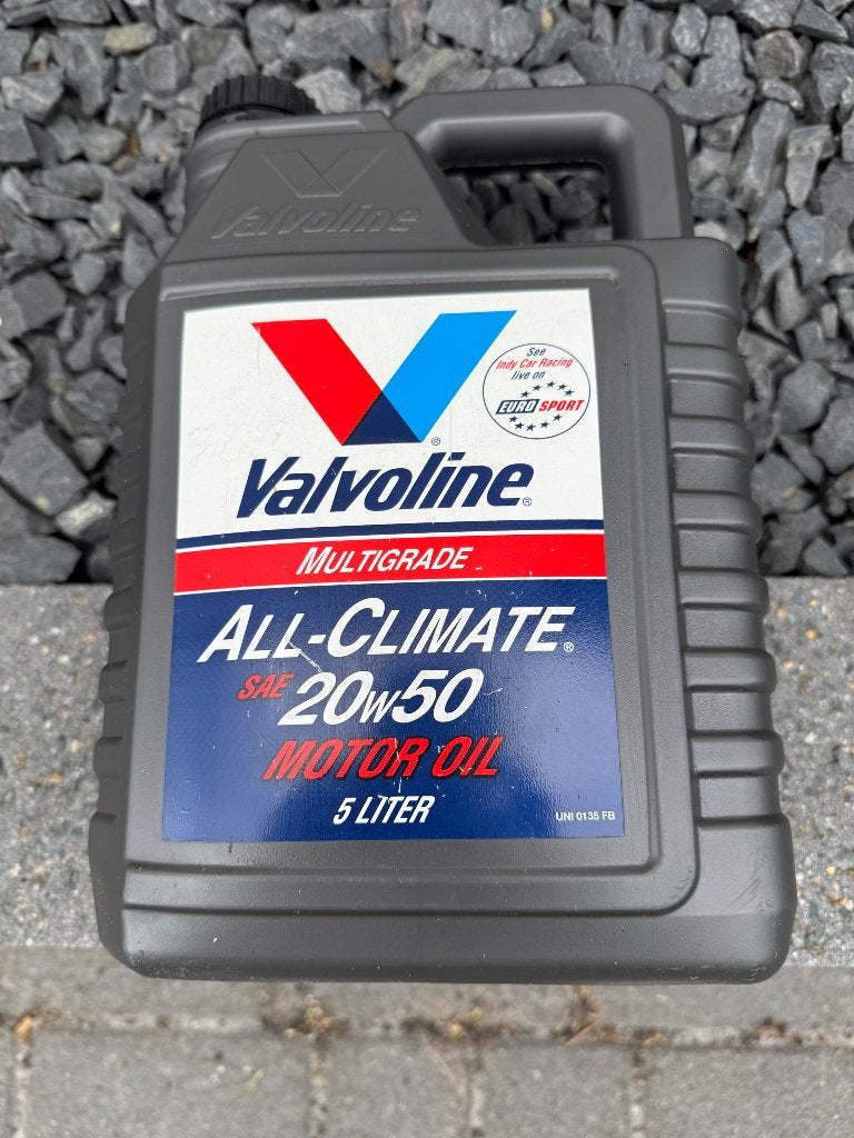 Valvoline All-Climate 20W-50 Motorolie - 5 Liter, Ophalen