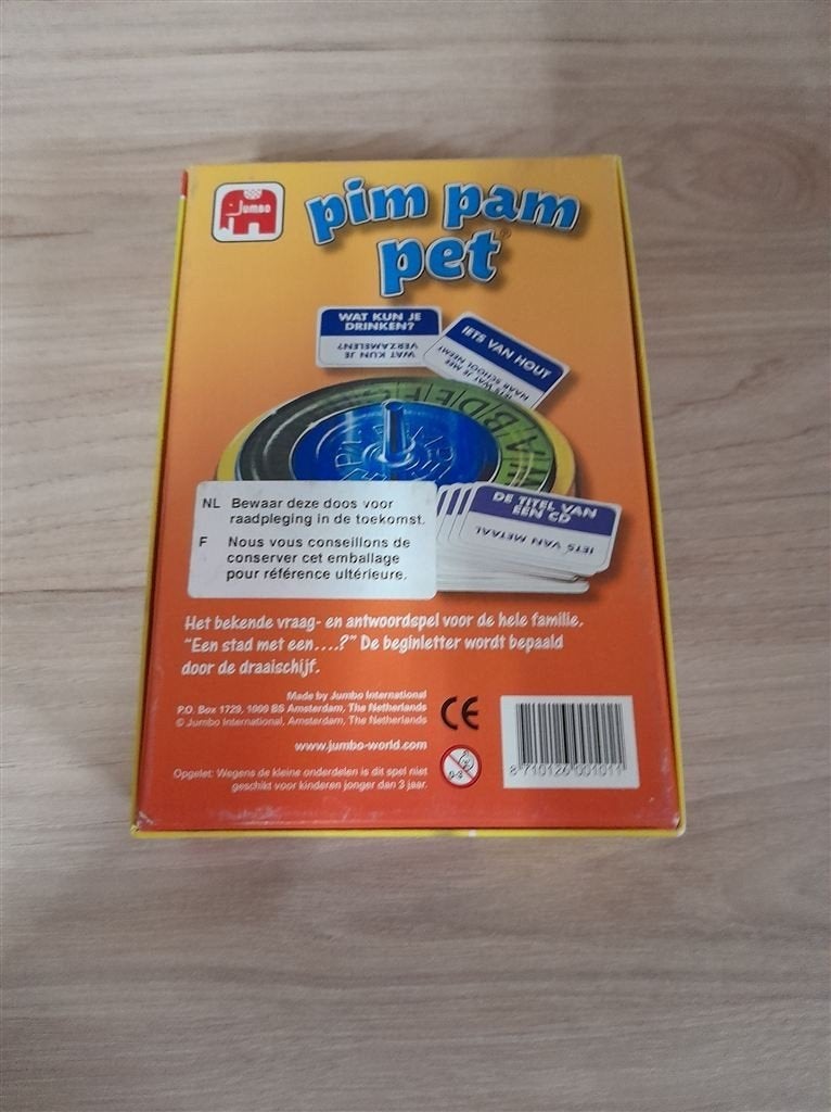 Pim pam pet - s3822, Verzenden, Zo goed als nieuw