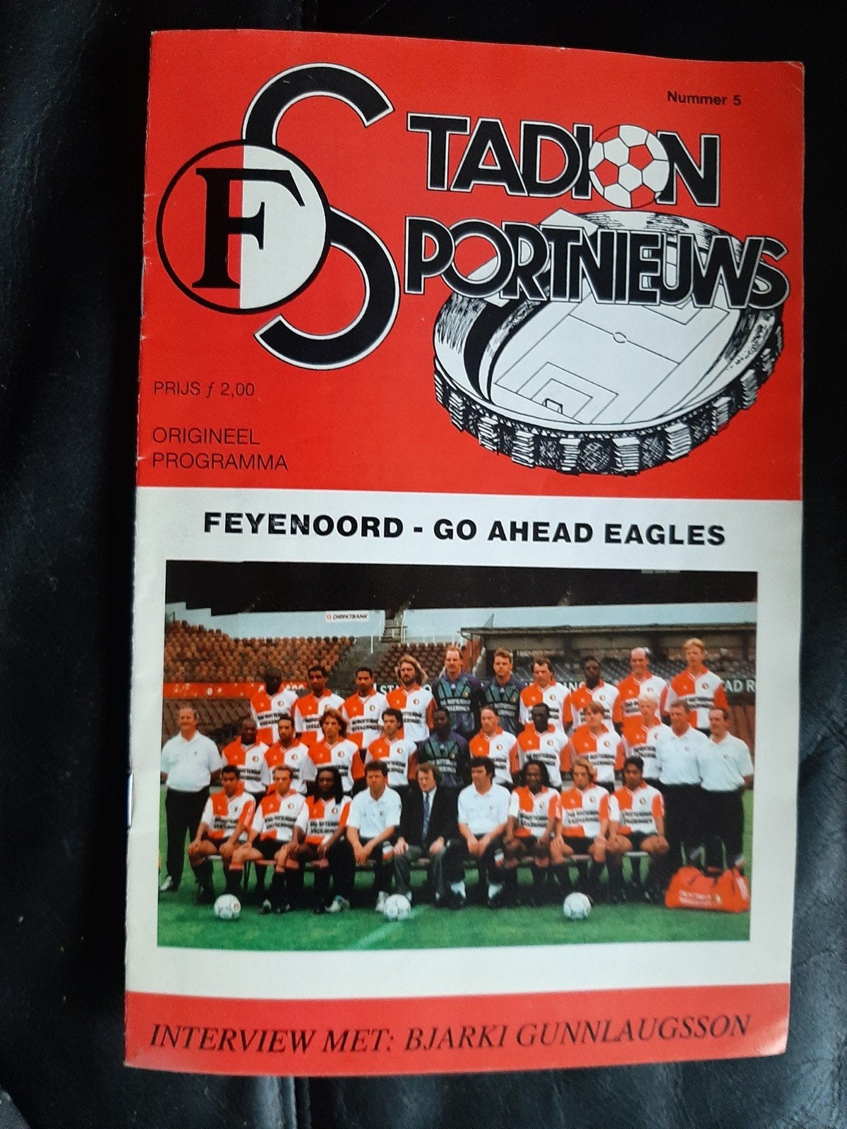 Feyenoord - Go Ahead Eagles origineel programmaboekje, Boeken, Ophalen of Verzenden, Zo goed als nieuw, Onbekend, Balsport