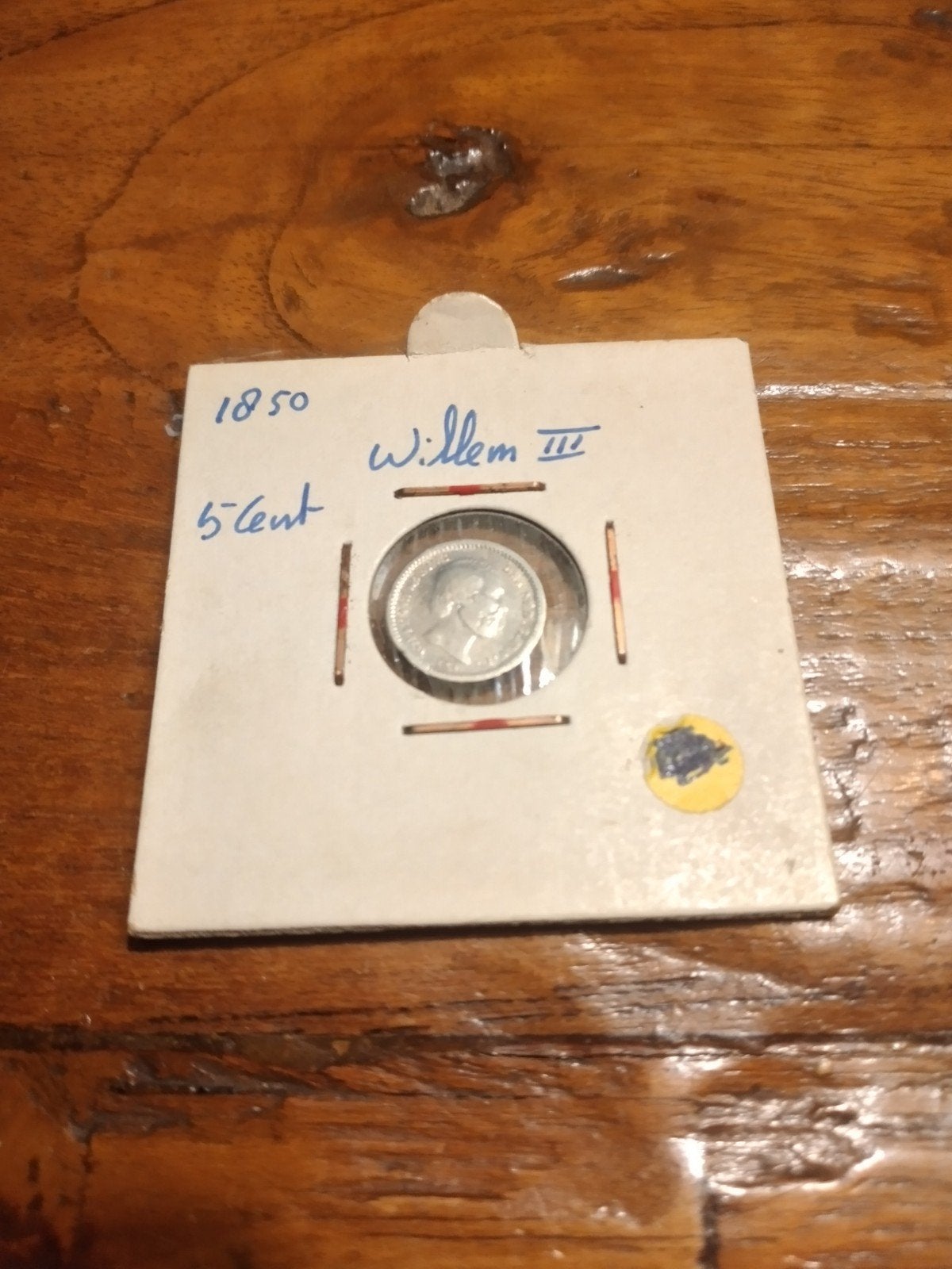 5 cent Willem 3  _1850, Ophalen of Verzenden, 5 cent, Losse munt, Zilver