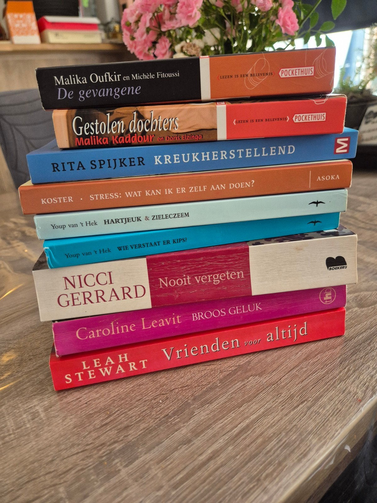 boeken bundel voor maar €2,50! Youp t hek leah stewart etc, Ophalen of Verzenden