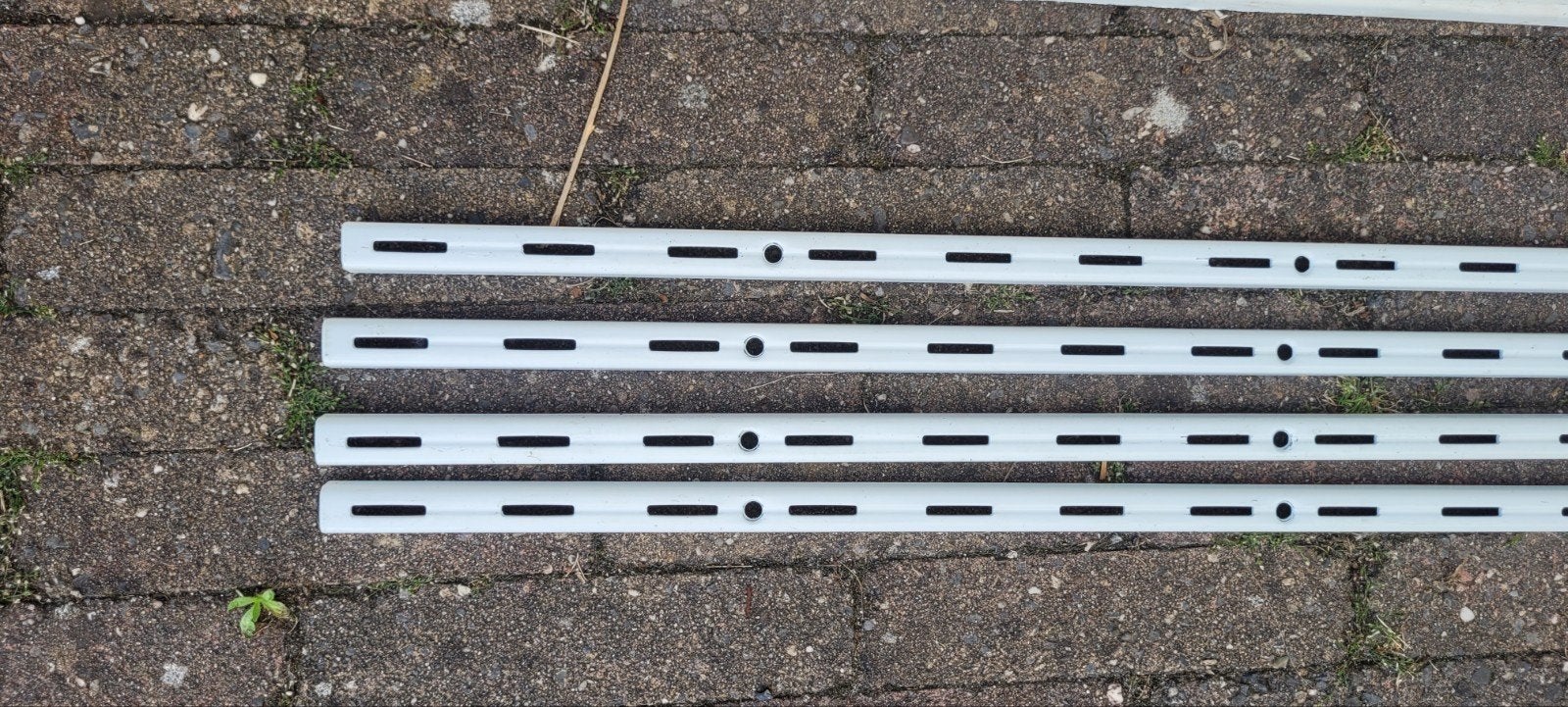 Wandrail systeem 9 stuks, Ophalen, Zo goed als nieuw, IJzer
