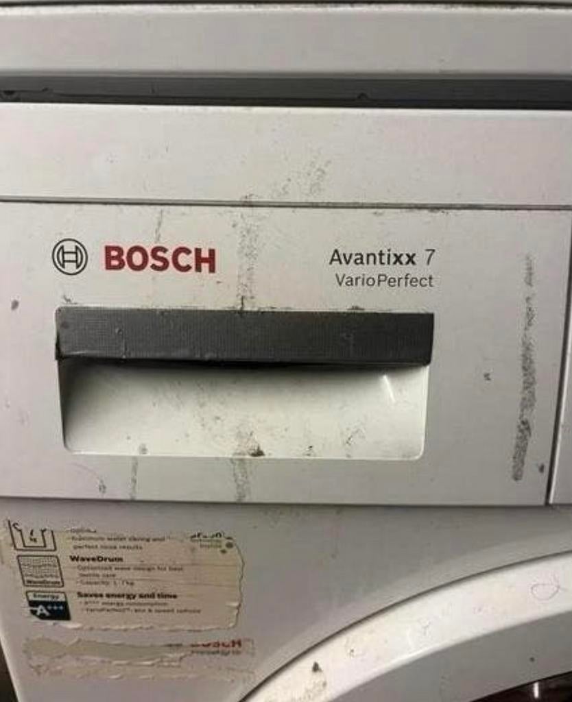 Bosch Avantixx 7 VarioPerfect Wasmachine - Lekt water, Ophalen, Gebruikt, 85 tot 90 cm, 1200 tot 1600 toeren