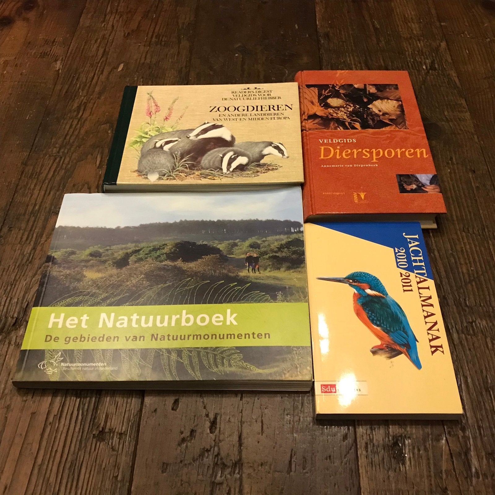 Vogelboeken: Jachtalmanak en meer natuurboeken, Boeken, Ophalen of Verzenden, Gelezen, Natuur algemeen