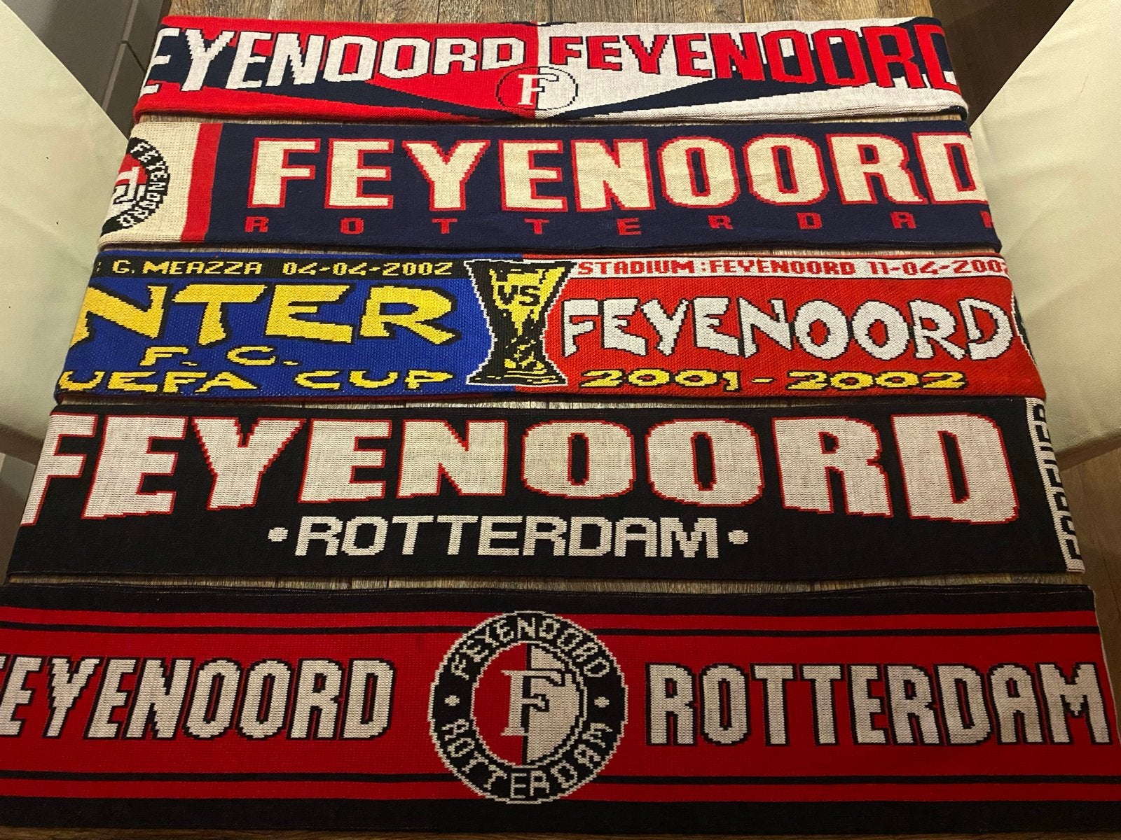 Feyenoord sjaals - Diverse modellen, Ophalen of Verzenden, Gebruikt