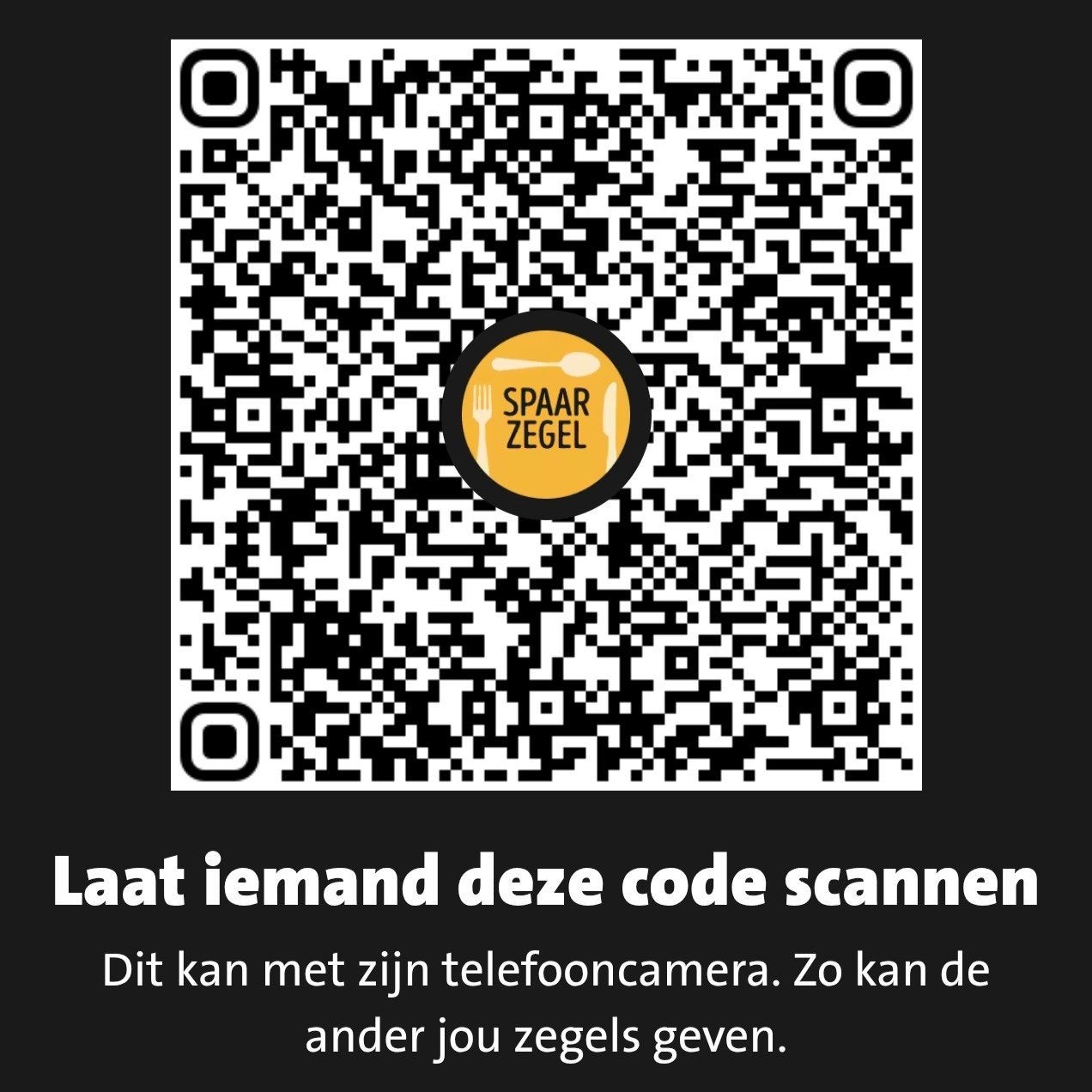 QR code voor als u de JUMBO zegels niet gebruikt!, Ophalen, Winkel, Super of Benzinepomp, Zegels, Bonnen of Punten