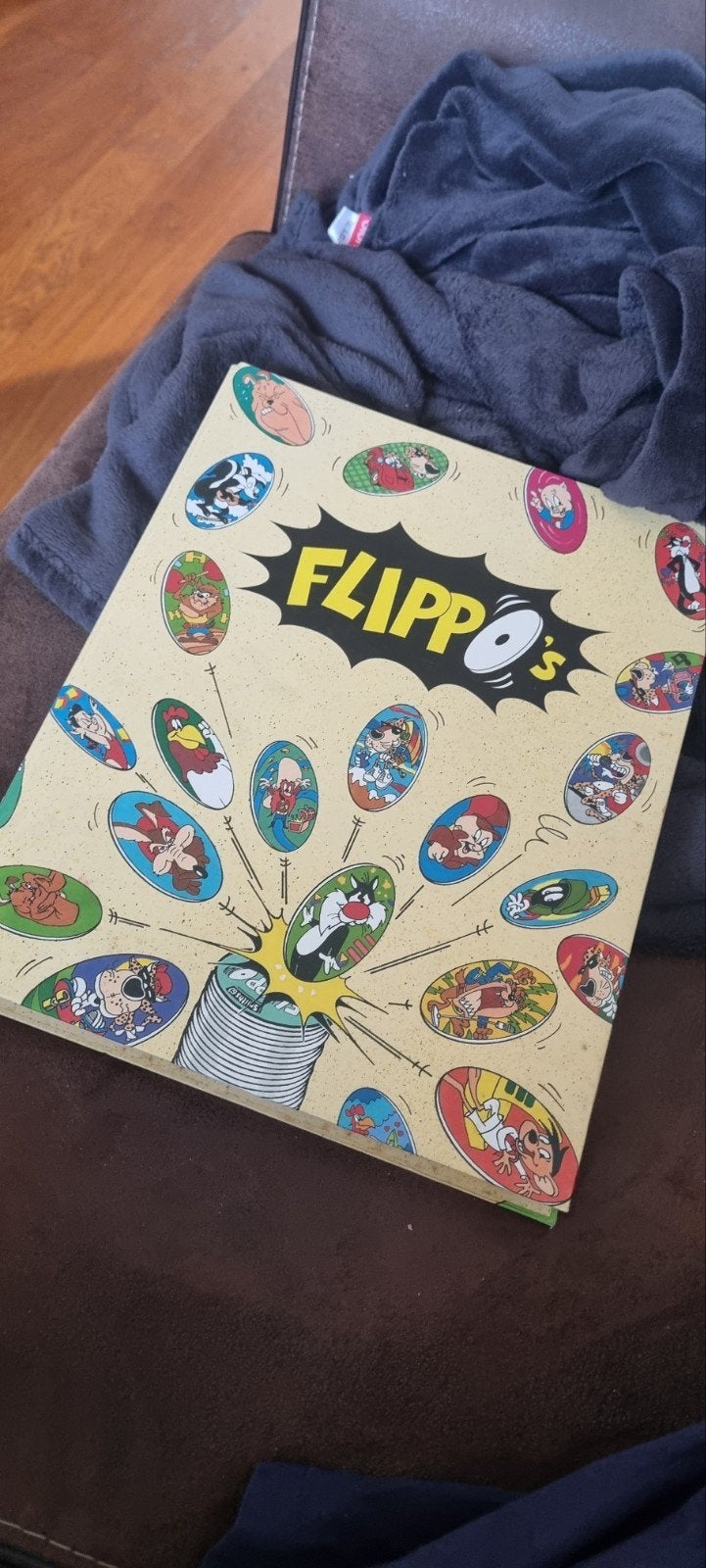 Flippo map met complete verzameling (op 2 pagina's na), Ophalen of Verzenden, Looney Tunes, Verzameling, Met verzamelmap(pen)