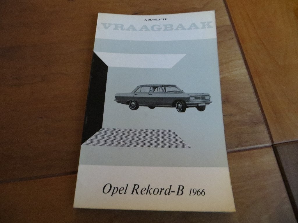 Vraagbaak Opel Rekord B vanaf 1966, mooie staat!, Ophalen of Verzenden