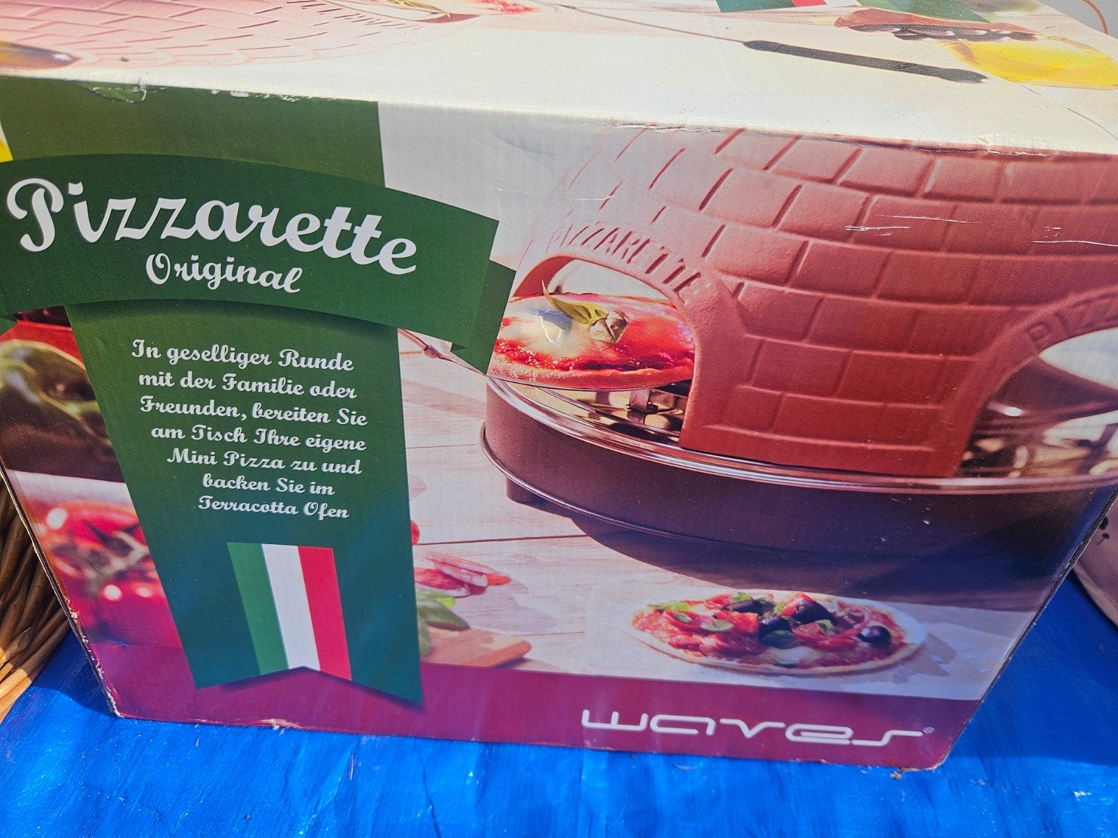 Pizzarette Original 6-persoons pizzaoven, Witgoed en Apparatuur, Ophalen, Zo goed als nieuw, Overige merken, Pizzaoven