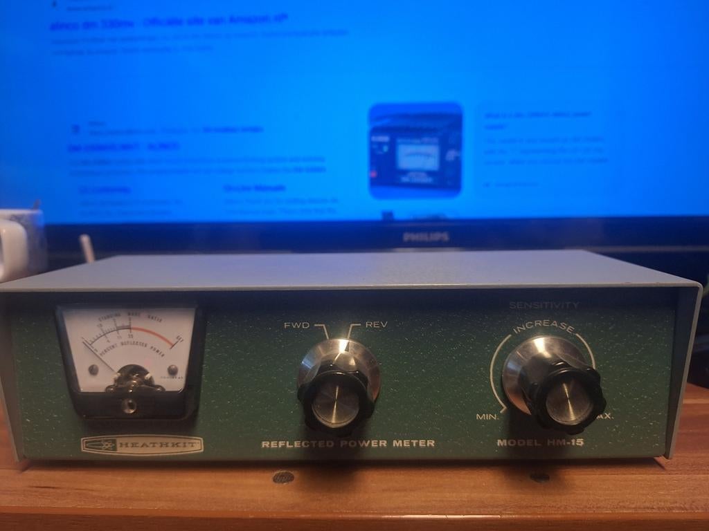 Heathkit powermeter hm 15, Ophalen