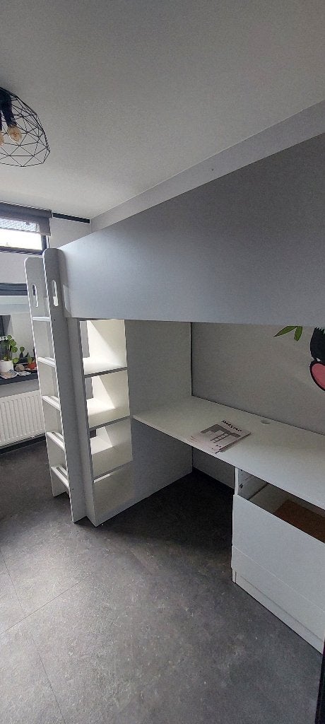 Hoogslaper Ikea Smastad, Ophalen, Eenpersoons, 160 tot 180 cm, Zo goed als nieuw