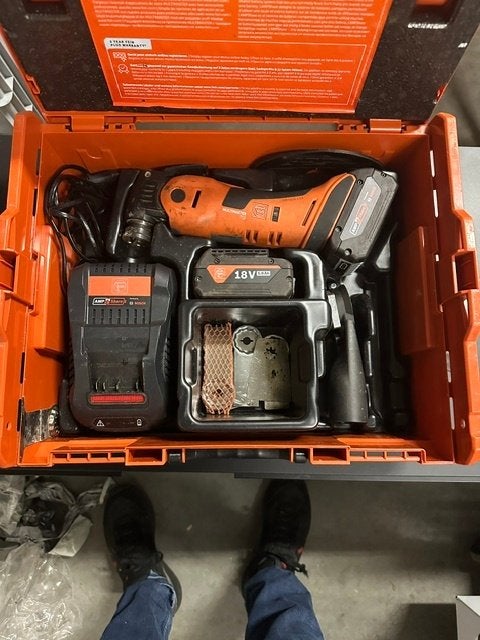 Fein Multitool AMM700Max, Ophalen, Gebruikt