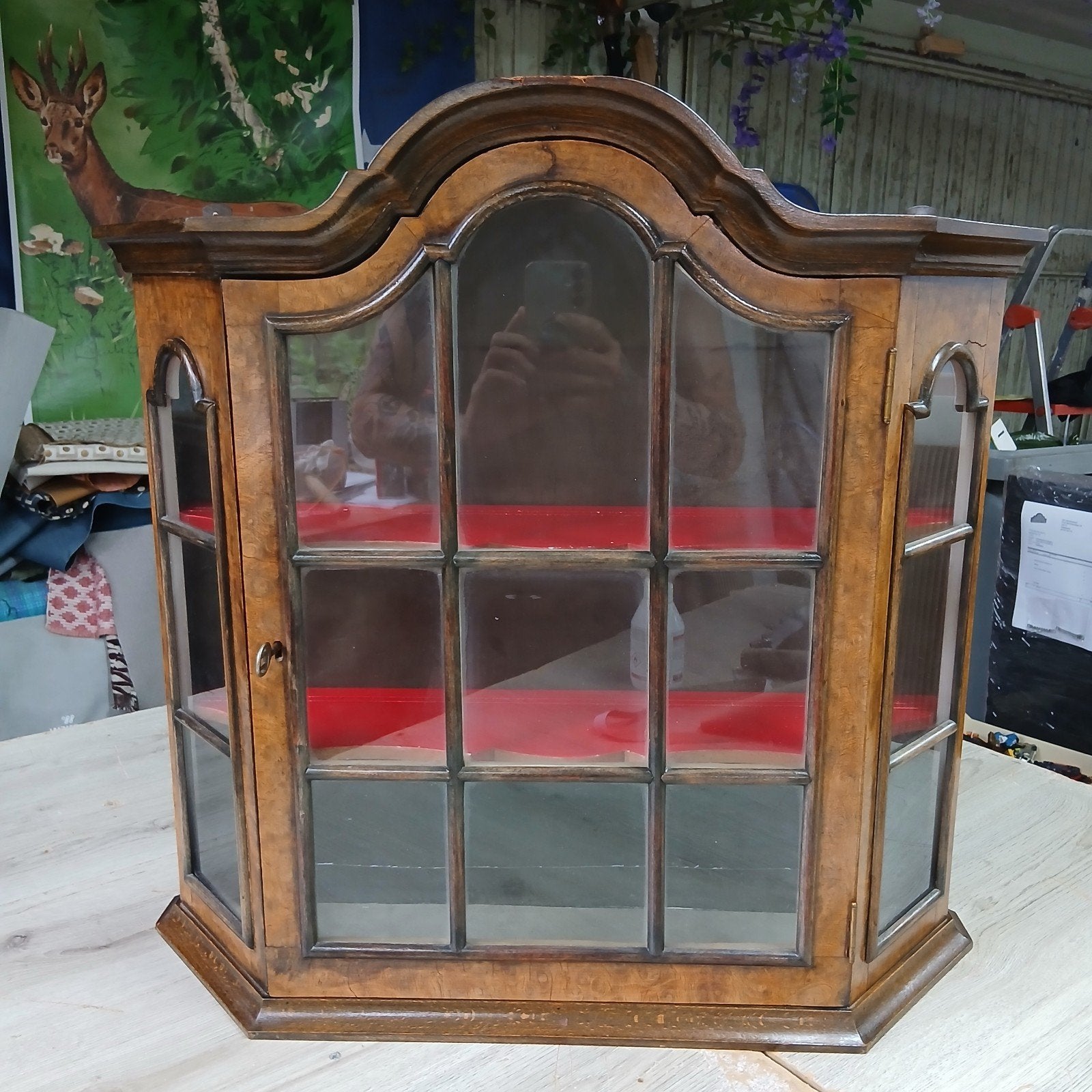 Wandkast antiek, Ophalen of Verzenden