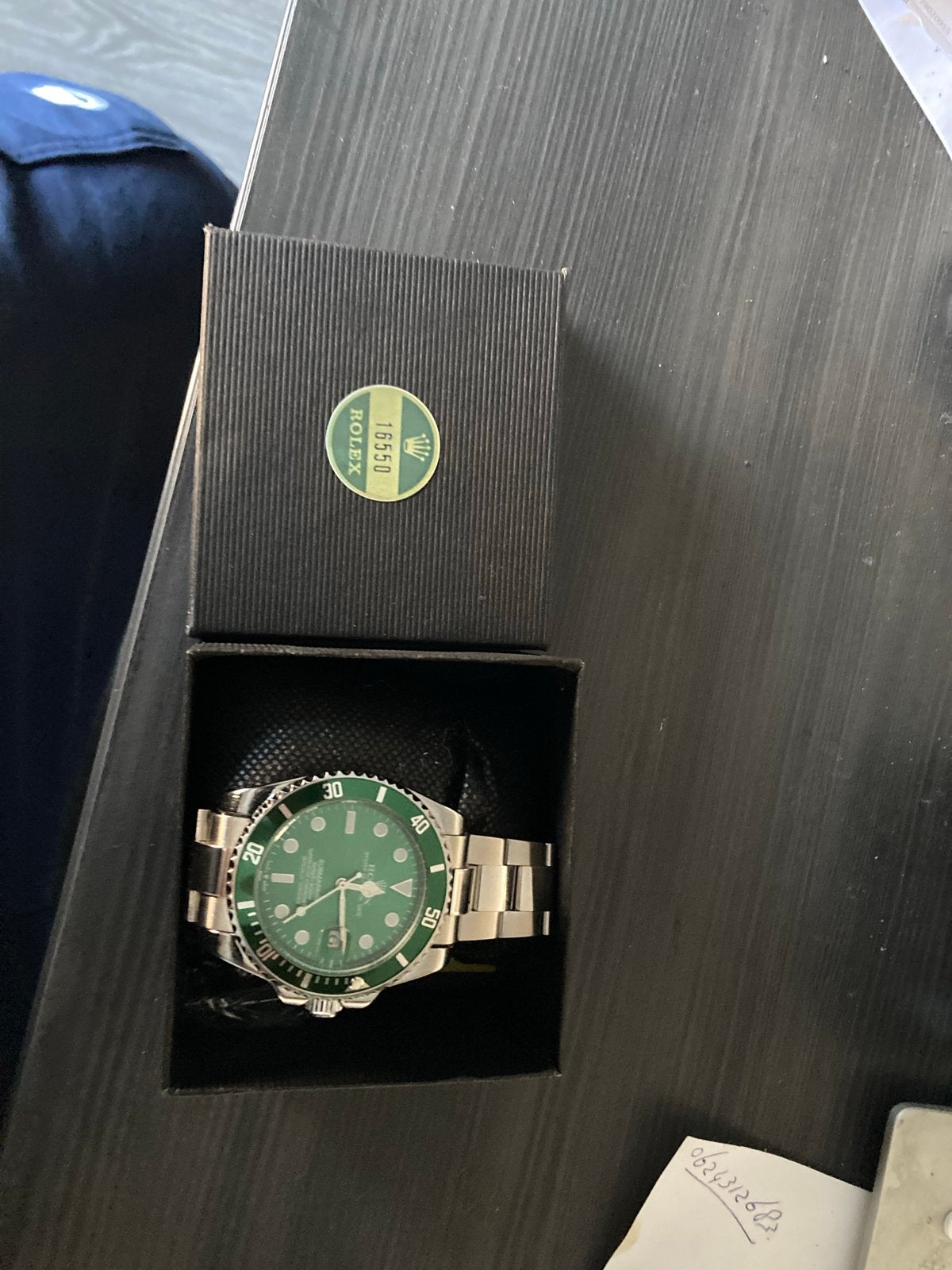 Rolex Submariner Date "Hulk" 116610LV, Gebruikt, Polshorloge, Ophalen of Verzenden, Rolex