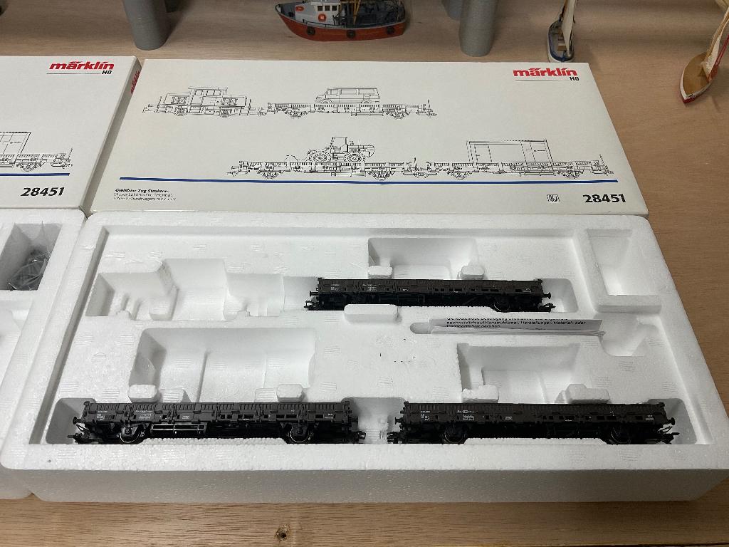 Märklin.  Strukton wagons, Hobby en Vrije tijd, Modeltreinen | H0, Wisselstroom, Wagon, Ophalen of Verzenden, Zo goed als nieuw