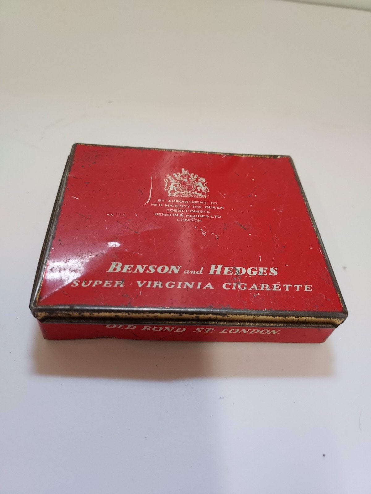 Vintage Benson and Hedges sigarettendoosje, Verzamelen, Ophalen of Verzenden, Gebruikt, Overige, Overige merken