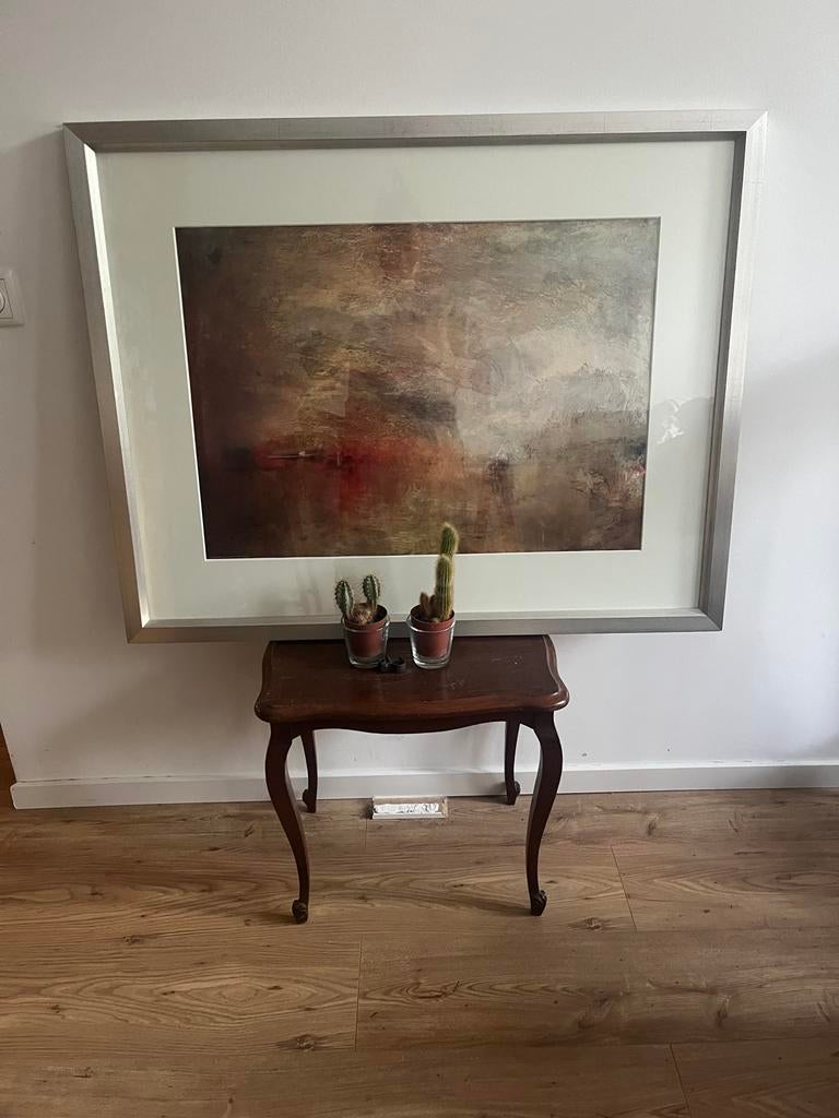 Vintage Frans dressoir tafeltje - Gebruikssporen, goede staa, Ophalen of Verzenden