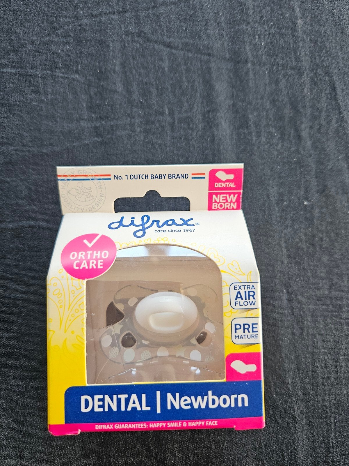 Newborn difrax speen fopspeen dental, Ophalen of Verzenden, Nieuw, Overige typen
