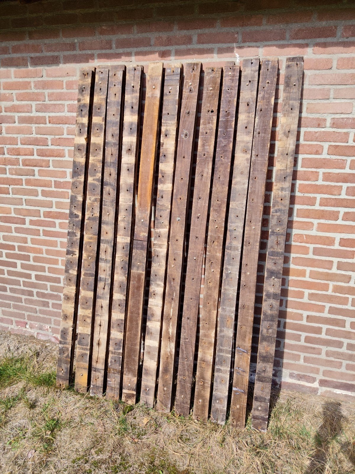 azobe  afrastering palen, Ophalen, 180 tot 250 cm, Palen