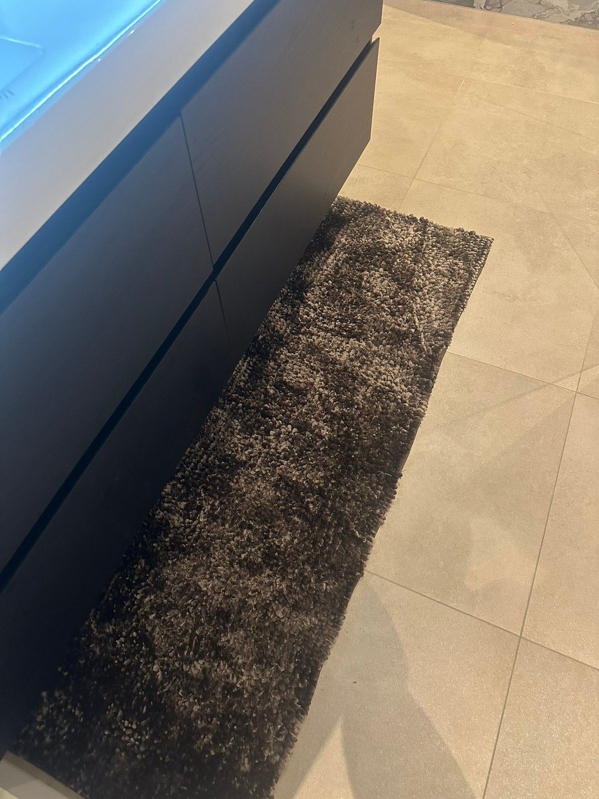 Nieuwe badmat lux, Ophalen of Verzenden, Zo goed als nieuw, Bruin