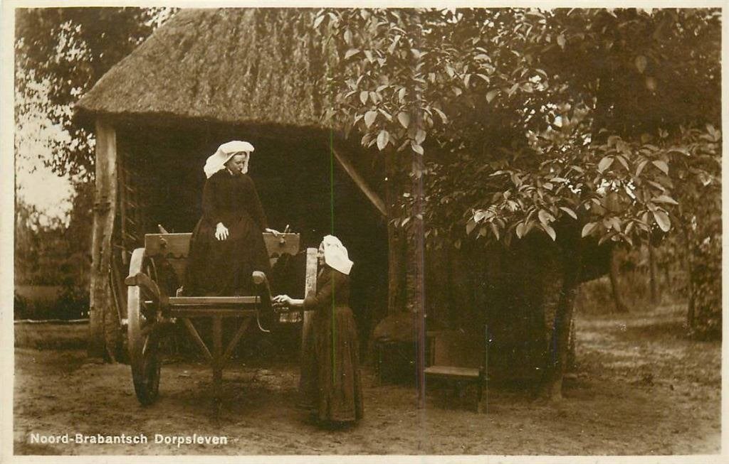388-512-015 Brabants Dorpsleven, Verzenden, Voor 1920, Noord-Brabant