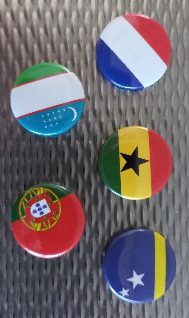 WK buttons Dekamarkt, Verzamelen, Dekamarkt, Ophalen