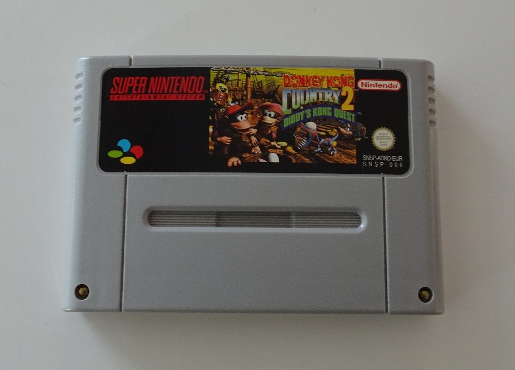 Donkey Kong Country 2: Diddy's Kong Quest - Super Nintendo, 2 spelers, Zo goed als nieuw, Vanaf 3 jaar, Ophalen