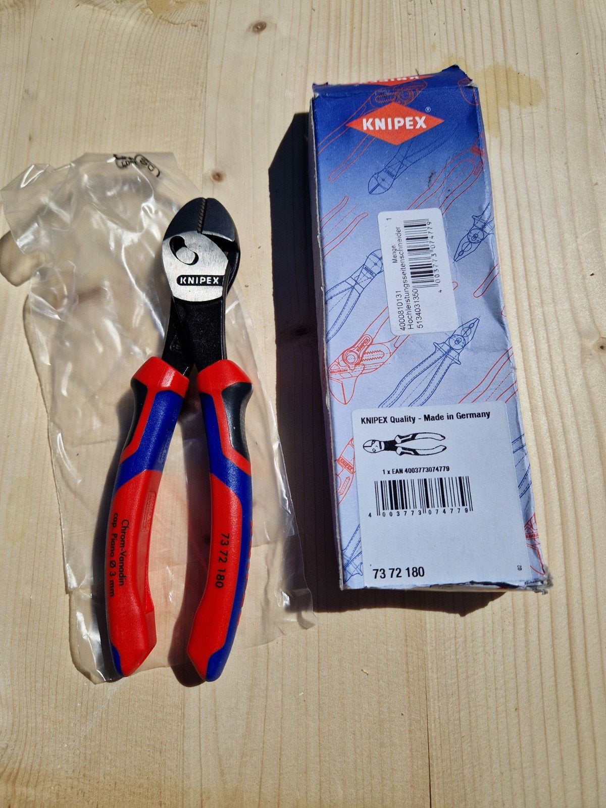 Knipex 7372180 TwinForce krachtkniptang, Ophalen of Verzenden, Nieuw