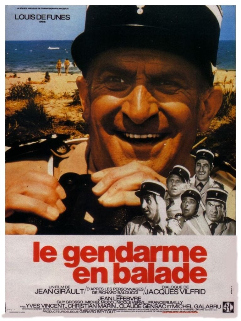 16mm speelfilm  --  Le Gendarme en Balade (1970) L. de Funes, Ophalen of Verzenden, 16mm film