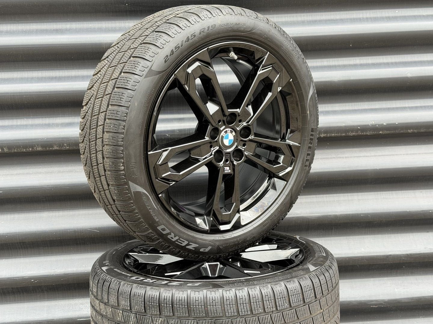 19” Orig BMW M X1 U25 iX1 U11 X2 U10 iX2 Velgen Winterbanden, Gebruikt, -, -, Banden en Velgen