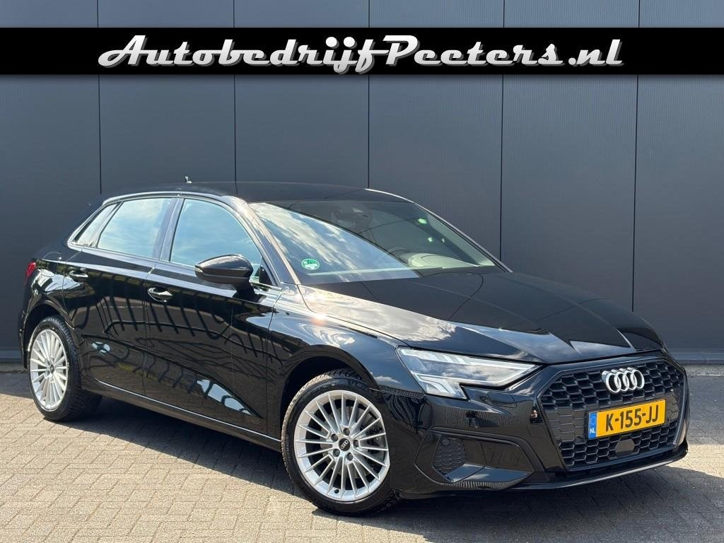 Audi A3 SB 30 TFSI Sport Virtual Cockpit LED Carplay Android, Auto's, Audi, Gebruikt, Zwart, Origineel Nederlands, Bedrijf