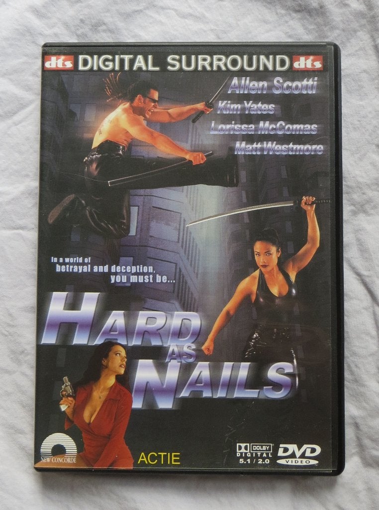 DVD - Hard as nails (actie 16+), Vanaf 16 jaar, Ophalen of Verzenden, Zo goed als nieuw, Actie