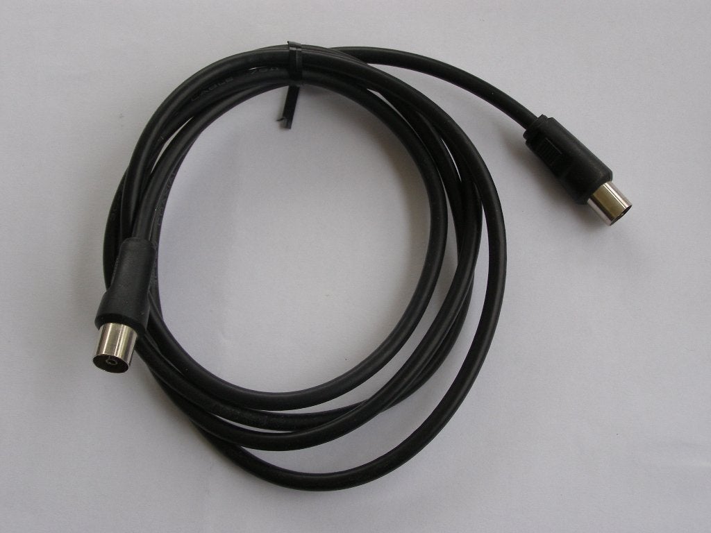 3C-2V COAX kabel 75 Ohm; 1,5 m, Ophalen of Verzenden, Nieuw, Minder dan 2 meter, Coaxiale kabel
