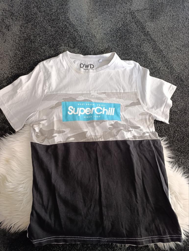 DWD SuperChill T-shirt maat 158/164, Ophalen of Verzenden, Zo goed als nieuw, Shirt of Longsleeve, Jongen