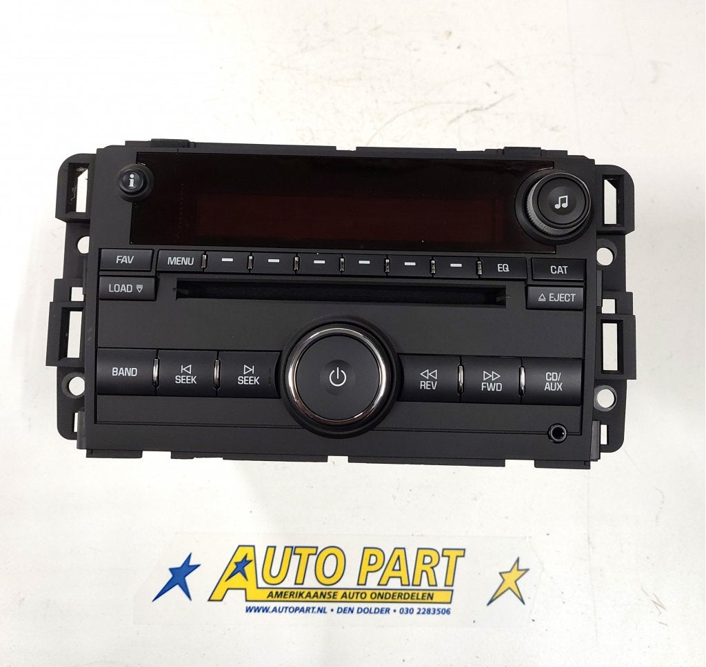 GMC Acadia radio 2007-2008, Auto-onderdelen, Gebruikt, Info@gm.com, Ophalen of Verzenden, P.O. BOX 33170 Detroit, MI 48232-5170