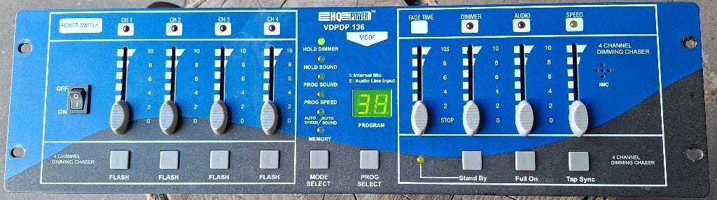 Velleman VDPDP136, Muziek en Instrumenten, Ophalen of Verzenden, Gebruikt, Licht, Geluidgestuurd