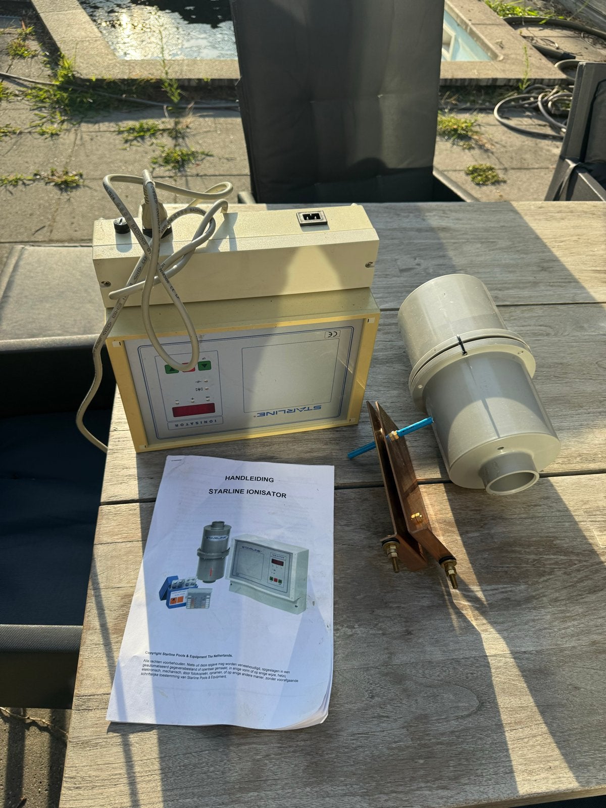 Starline Ionisator met nieuwe koperplaat, Tuin en Terras, Zwembad-toebehoren, Ophalen, Gebruikt, Overige typen