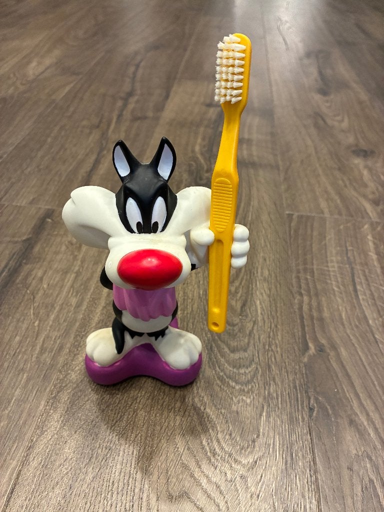 Looney Tunes - Sylvester Tandenborstelhouder, Ophalen of Verzenden, Zo goed als nieuw