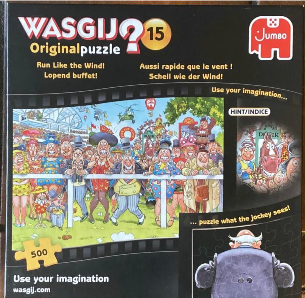 Wasgij 500 stukjes Original 15 Lopend Buffet!, Ophalen of Verzenden, 500 t/m 1500 stukjes, Zo goed als nieuw