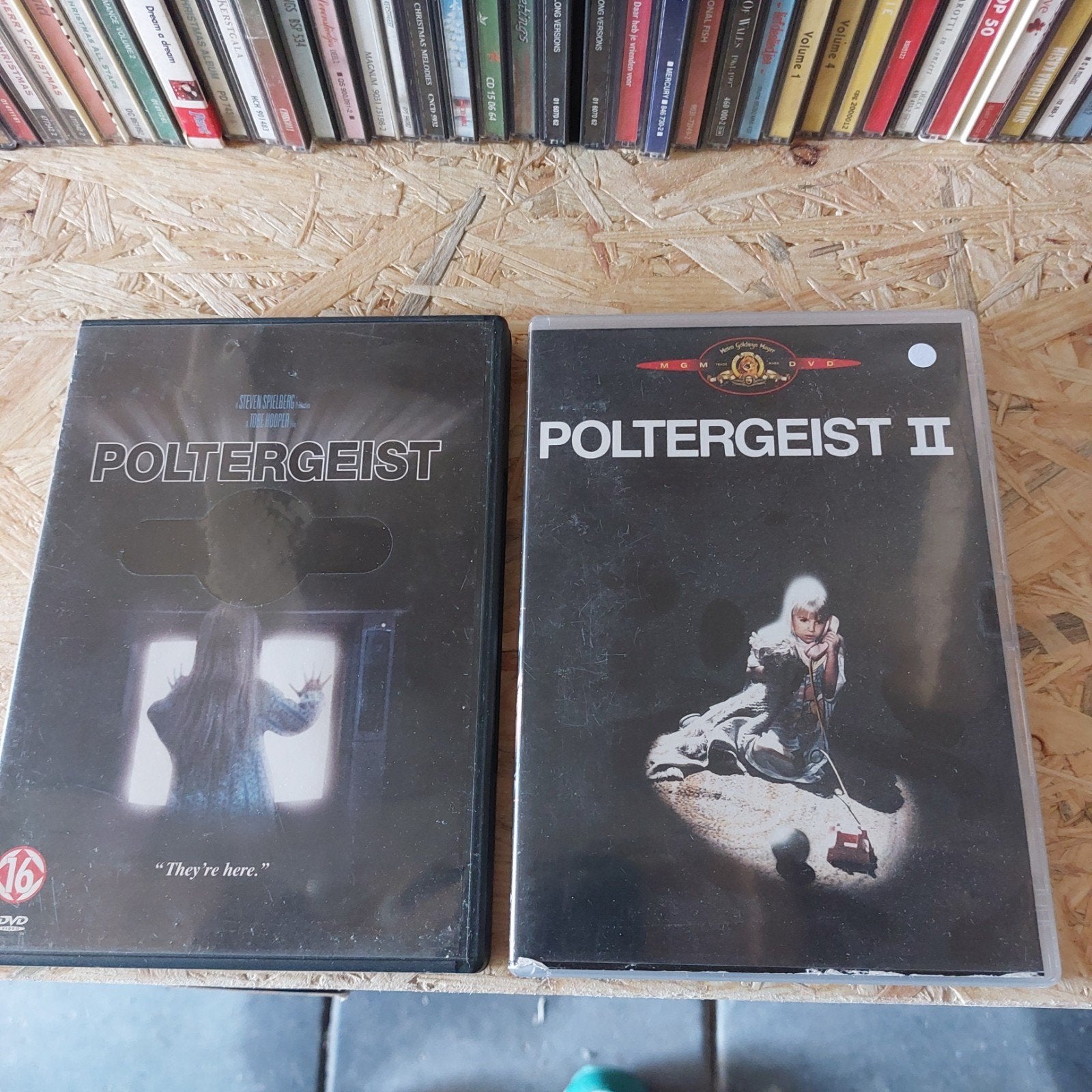 Poltergeist 1 & 2 DVD Boxset - Horror Klassiekers, Ophalen of Verzenden