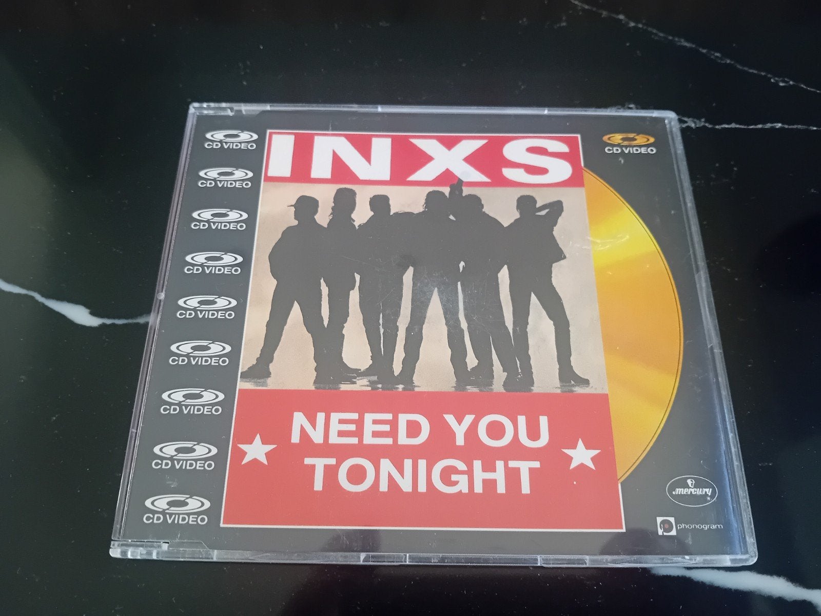 unieke cd video Inxs need you tonight, Ophalen of Verzenden, Zo goed als nieuw