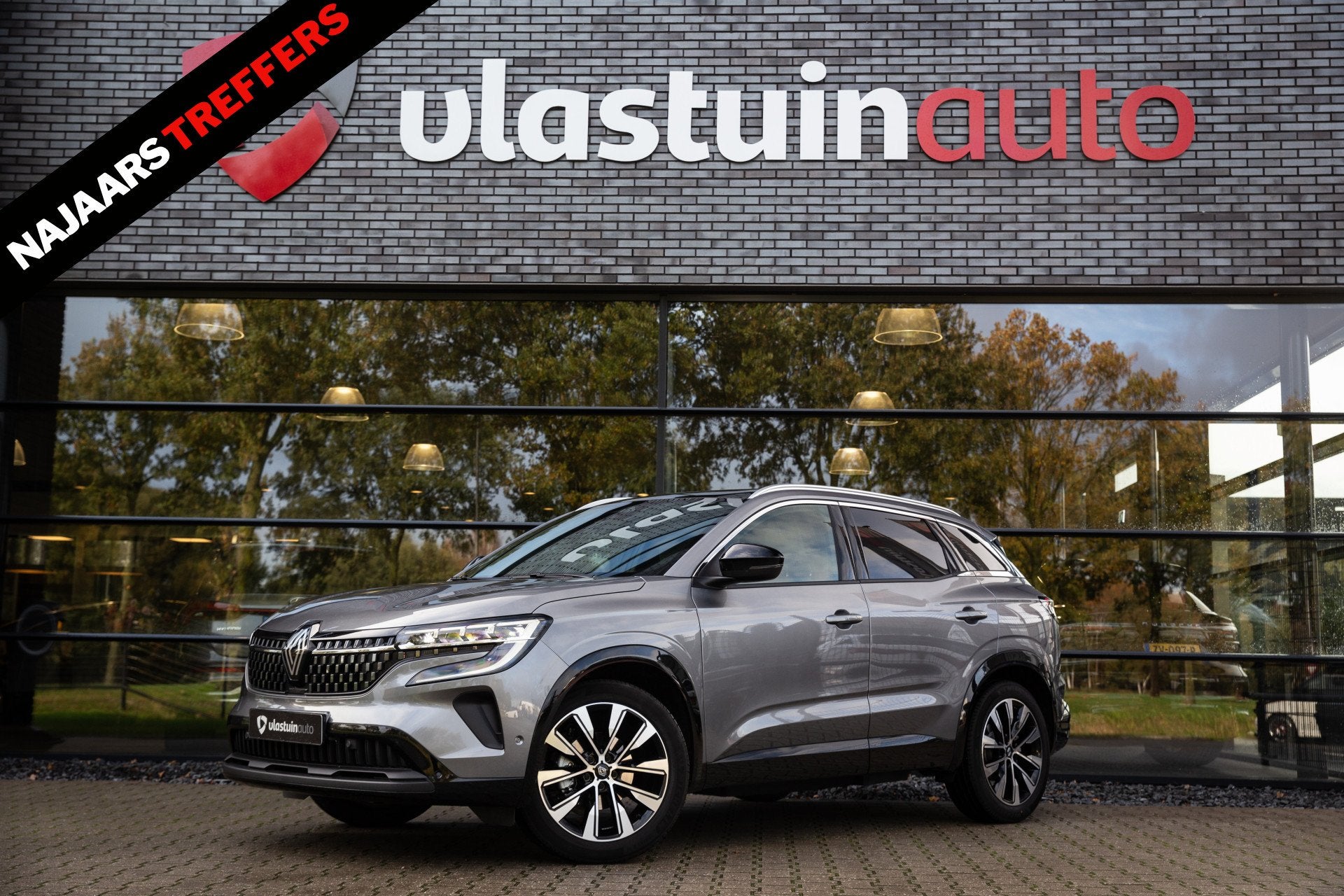 Renault Austral 1.3 mild hybrid 160 X-Tronic techno , Panora, Auto's, Stof, Gebruikt, Zwart, 4 cilinders