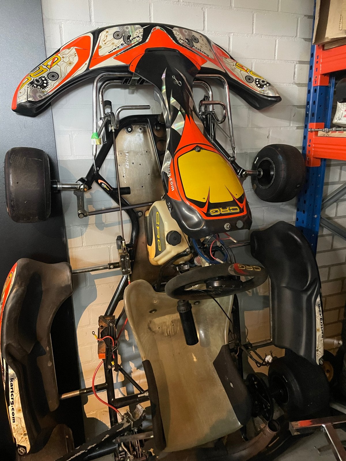 CRG Rotax Senior Kart 125cc met extra, Ophalen, Gebruikt, Kart