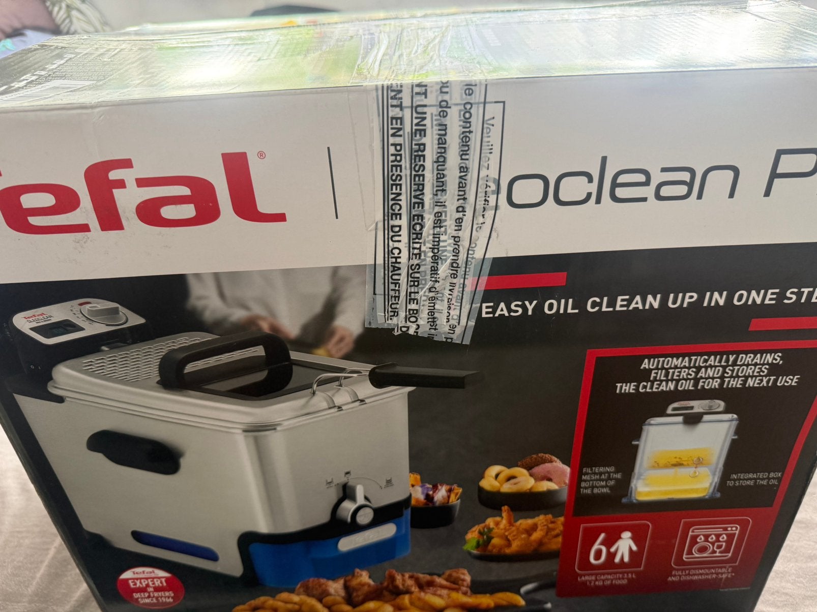 TE KOOP: Tefal Oleoclean Pro Frituurpan – €50, Witgoed en Apparatuur, Frituurpannen, Ophalen