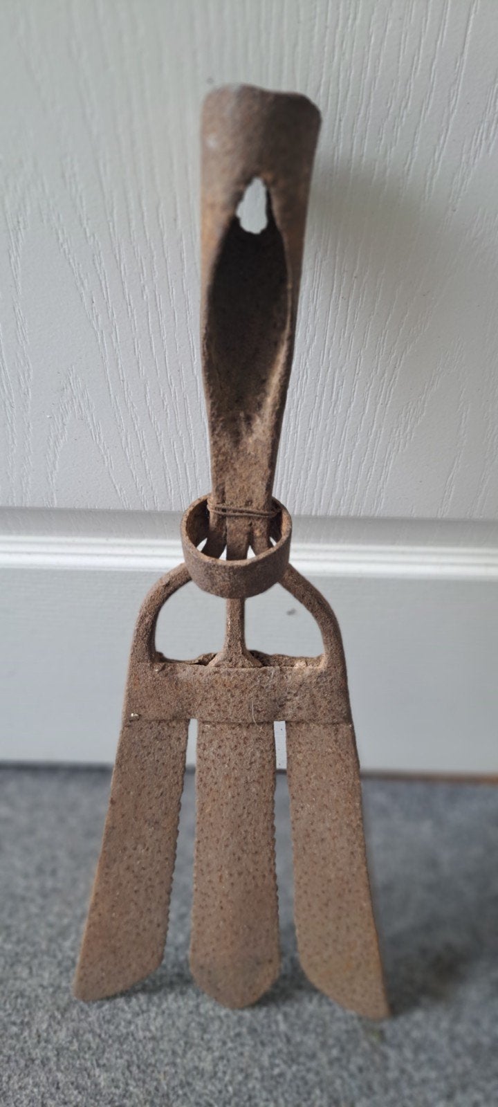 Antieke palingsteker - Vissersgereedschap, Antiek en Kunst, Ophalen of Verzenden